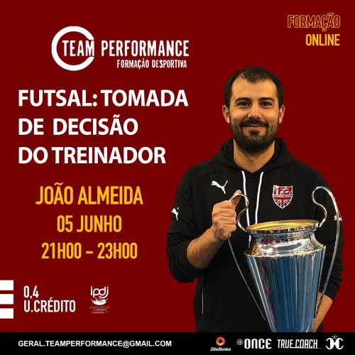 Team Performance - futsal tomada de decisão do treinador - João Almeida