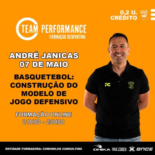 formação desportiva creditada team performance basquetebol construção do modelo de jogo defensivo