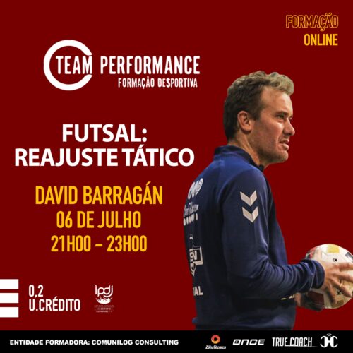 Team Performance Formação Desportiva Futsal Reajuste Táctico