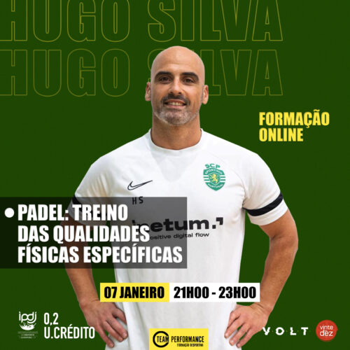 Formação Desportiva Team Performance Padel Treino das Qualidades Físicas Específicas